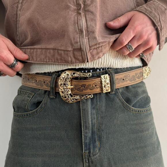 Vintage style brown and gold - Picture 1 of 6